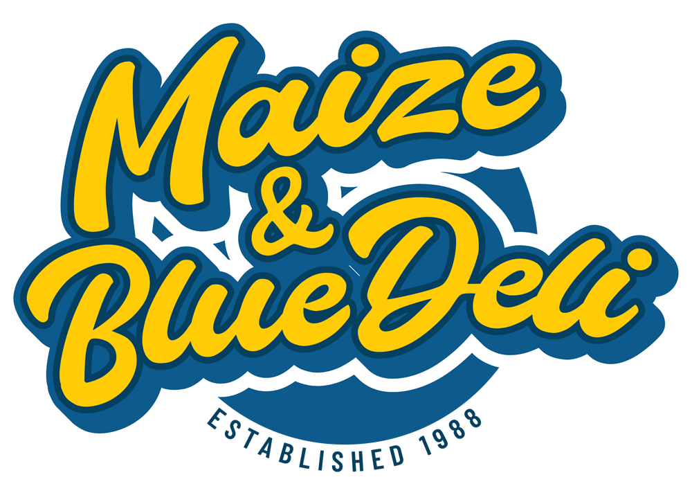 Maize and Blue Deli logo